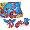 Hasbro Iron Man And His Awesome Friends: Vehicles And Playsets - Captain America Super Bike (G2691)