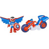 Hasbro Iron Man And His Awesome Friends: Vehicles And Playsets - Captain America Super Bike (G2691)
