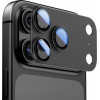 Tech-Protect Camfull Fit+ Camera Lens Glass For Iphone 17 Pro - Silver - (29056-0)