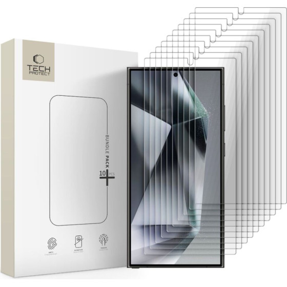 Tech-Protect Tempered Glass Bundle 10-Pack For Samsung Galaxy S24 - (29235-0)
