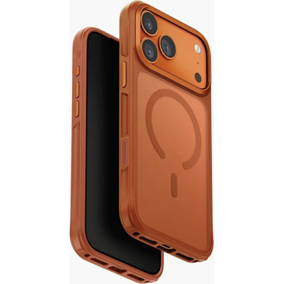 UNIQ Veren Iphone 17 Pro Magclick Charging Case - Orange - (Uni001911-0)
