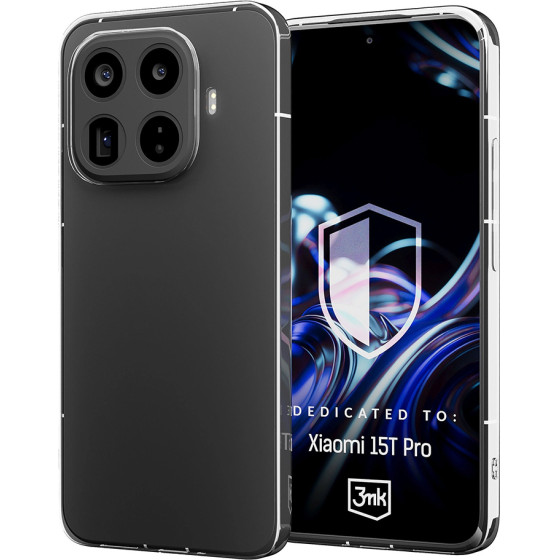 3MK - Clear Case - Xiaomi 15T Pro - Transparent