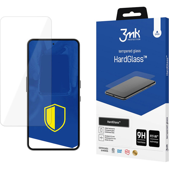 3MK - Hardglass Screen Protector - Nothing Phone (3a) Lite - Clear