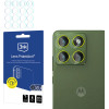 3MK - Lens Protection (4 pack) - Motorola Edge 70 - Clear