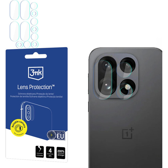 3MK - Lens Protection (4 pack) - Oneplus 15 - Clear