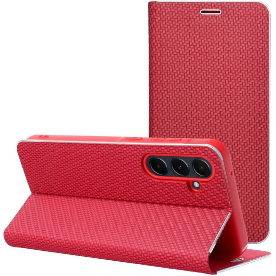 Luna Book Carbon For Xiaomi Redmi Note 15 Pro 5G Red OEM
