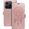 Mezzo Book Case For Xiaomi Redmi Note 15 5G Dreamcatcher Rose Gold OEM