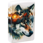 Zippo Wolf & Mountain - (46866)