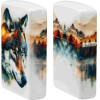 Zippo Wolf & Mountain - (46866)
