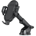 Vivid Phone Holder Mount With Suction Cup Adjustable Long Arm Black - (GST-20240307-J2)