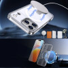 Hurtel Hybrid Armor X Case For Samsung Galaxy S26 Plus With Stand, Compatible With Magsafe - Transparent - (Hybrid Armor Xingyao Transparent Samsung Galaxy S26 Plus)