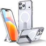 Hurtel Hybrid Armor X Case For Samsung Galaxy S26 With Stand, Compatible With Magsafe - Transparent - (Hybrid Armor Xingyao Transparent Samsung Galaxy S26)