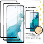 Wozinsky Full Glue Tempered Glass For Samsung Galaxy A37 Set Of 2 - (Wozinsky Full Glue 2-Pcs Sam A37)