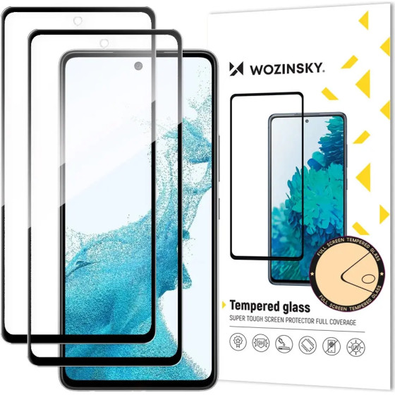 Wozinsky Full Glue Tempered Glass For Samsung Galaxy S26 Ultra Compatible With Fingerprint Reader 2 pcs. - (Wozinsky Full Glue 2-Pcs Finger Unlock Sam S26 Ultra)