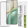 Techsuit - 111D Full Cover / Full Glue Glass - Honor Magic8 Lite - Black