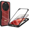 Techsuit - Colorverse 360 Series + Screen Protector - Honor Magic8 Lite - Black