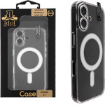 Idol 1991 ���� Iphone 17 6.3'' Magsafe Antishock Clear Air Back Cover Tpu Full Camera Protection �������