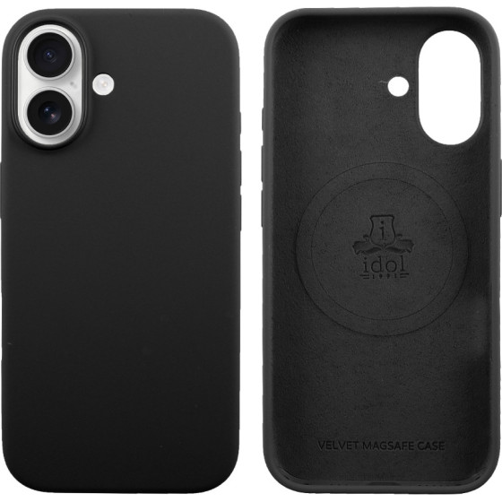 Idol 1991 ���� Iphone 17 6.3'' Velvet Magsafe Tpu Camera Guard BLACK