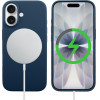 Idol 1991 ���� Iphone 17 6.3'' Velvet Magsafe Tpu Camera Guard BLUE