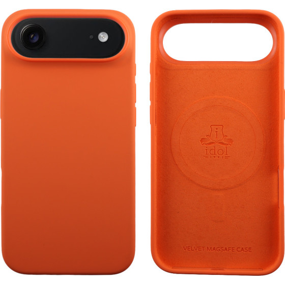 Idol 1991 ���� Iphone 17 Air 6.5'' Velvet Magsafe Tpu Camera Guard ORANGE