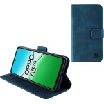 Lime Successories Lime ���� Oppo A5 5G 6.67'' Essential Magnet Book Stand Clip Dark BLUE