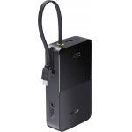 Baseus - Power Bank Enerfill Bipow2 Pro (E0027701) - Built-In USB-C Cable, 20000mAh, 22.5W, Digital Display - Cosmic Black