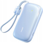 Baseus - Power Bank Enerfill FC21 Qpow 3 Ultra (E0027L03) - With Detachable Cable, 10000mAh, 22.5W, USB, USB-C - Galaxy Blue