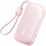 Baseus - Power Bank Enerfill FC21 Qpow 3 Ultra (E0027Q02) - Detachable Cable, 10000mAh, 45W, Digital Display - Nebula Pink