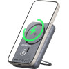 Mcdodo - Magnetic Power Bank Meta Series (MC-8371) - Built-In 360� Ring Stand, 10000mAh, 20W, Digital Display - Dark Grey