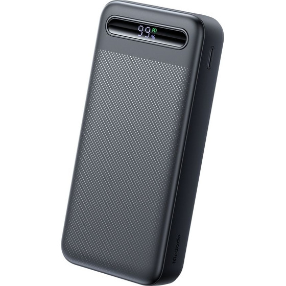 Mcdodo - Power Bank Star Series (MC-3891) - USB-C + 2x USB, 20000mAh, 22.5W, Digital Display - Black