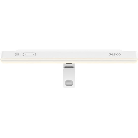 Yesido - Wireless Reading Light - Type-C, 3600mAh, Multi-Angle Adjustable, 5 Levels Of Brightness - White - (DH11)
