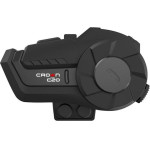 Crown Motorcycle Intercom Bluetooth 5.1 Black - (C20)