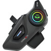 Crown Motorcycle Intercom Bluetooth 5.3 Black - (C10)