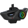 Crown Motorcycle Intercom Bluetooth 5.3 Black - (C10)