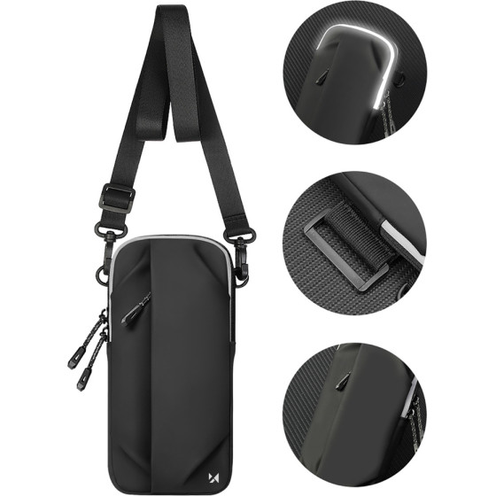 Wozinsky Armband Phone Bag For Running - Black - (WSDB-B)