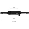 Wozinsky Expandable Running Belt Black 5907769306761 - (WRBBK1)