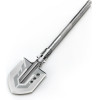 Wozinsky Survival Bushcraft Shovel Multifunctional Knife Breaker Flint Whistle Harpoon - Gray - (WSS-211)