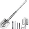 Wozinsky Survival Bushcraft Shovel Multifunctional Knife Breaker Flint Whistle Harpoon - Gray - (WSS-211)