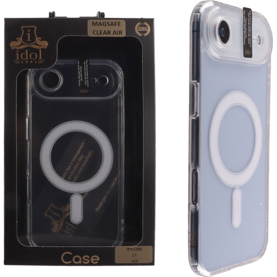 Idol 1991 ���� Iphone 17 Air 6.5'' Magsafe Antishock Clear Air Back Cover Tpu Full Camera Protection �������