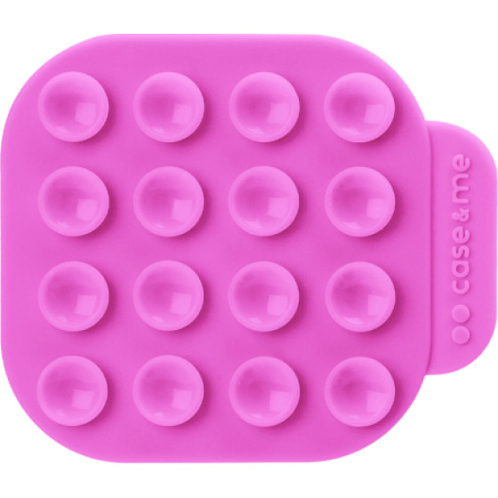 SBS Case Me Sticky Holder Cup For Smartphones Pink - (CMSILSUCTION3)
