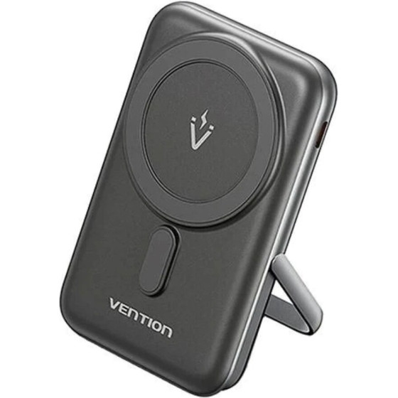 Vention 10000mAh 20W - Magnetic Power Bank (black) - (FHNB0)