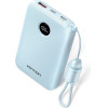 Vention 10000mAh Powerbank 2xUSB-C 1xUSB-A 22.5W, Blue - (FKAL0-C)