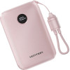 Vention 10000mAh Powerbank 2xUSB-C 1xUSB-A 22.5W, Pink - (FKAP0-C)