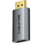 Cabletime ���������� Displayport �� Hdmi 4K/60Hz, ���� - (CT-DMHF4K-AG6)