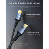 Cabletime ������� Displayport 2.1 CT-DP16K, Vesa Certified, 16K/60Hz, 80 Gbps, 2m, ����� - (CT-DP16K-AG2)