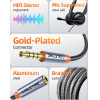 Cabletime ������� ���������� ���� 3.5mm CT-AE35M, Gold plated, 2m, ����� - (CT-AE35M-AG2)