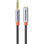 Cabletime ������� ���������� ���� 3.5mm CT-AE35M, Gold plated, 3m, ����� - (CT-AE35M-AG3)