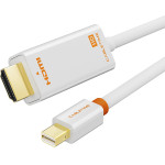 Cabletime ������� Mini Displayport �� Hdmi CT-AV588-03G, 1080p/60Hz, 1m, ����� - (CT-AV588-03G-W1)