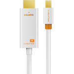 Cabletime ������� Mini Displayport �� Hdmi CT-AV588-03G4K, 4K/30Hz, 1m, �����