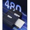 Cabletime ������� USB-C �� Usb Type B CT-CMBM1, 480Mbps, 2m, ����� - (CT-CMBM1-AG2)